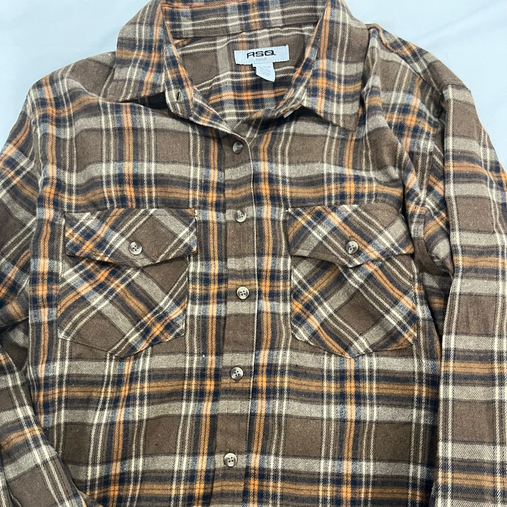 tillys brown flannel